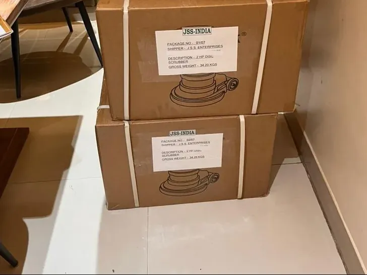 JSS Enterprises labelled and documented export cartons
